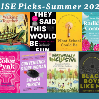 Image showing a selection of book covers from OISE Picks 2024