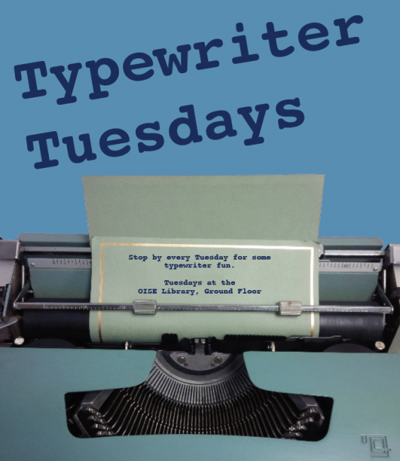 typewriter with paper 